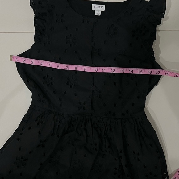 Black Smocked Ruffled Midi Sundress - Picture 13 of 16